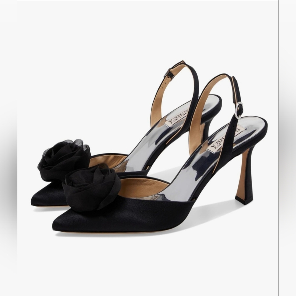 Carlise Rose Pinted Toe Pump (Women)Badgley Mischka 